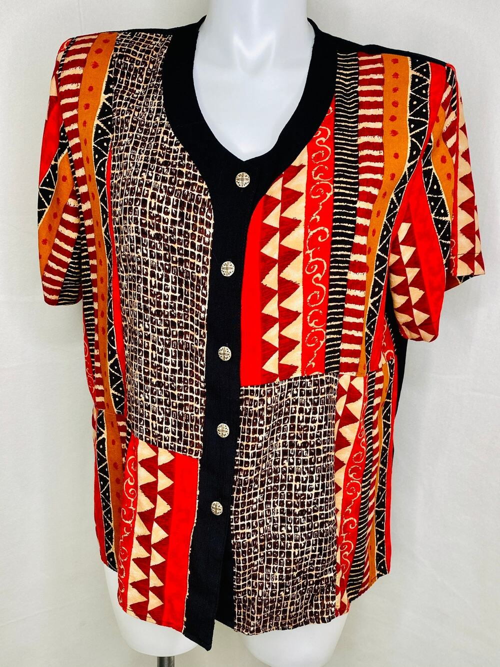 Cascais of California Vintage Top  1X Blouse